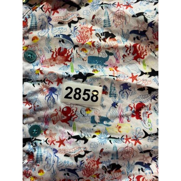 Visconti Black Shirt Mens M‎ Blue Button Up Causal Business - Picture 7 of 7